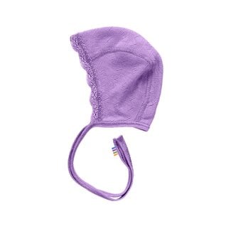 Joha Mutsje ajour wolzijde Paars