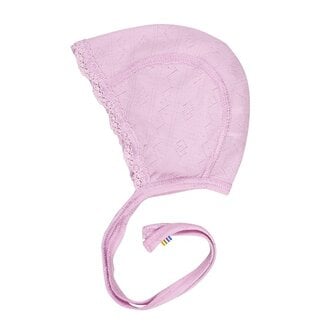 Joha Mutsje ajour wolzijde Roze