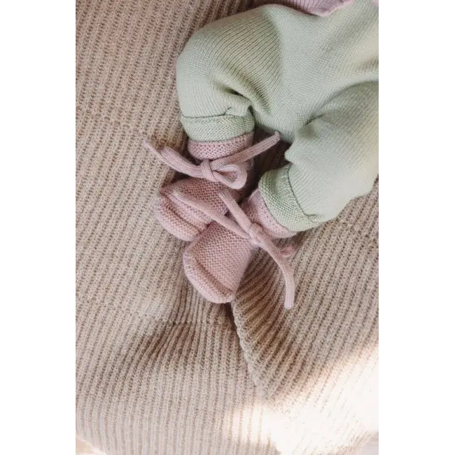 HVID Booties - Wollen slofjes Powder