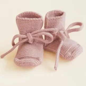 HVID Booties - Wollen slofjes Powder