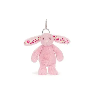 Jellycat Blushkin Blossom Bunny Bag Charm