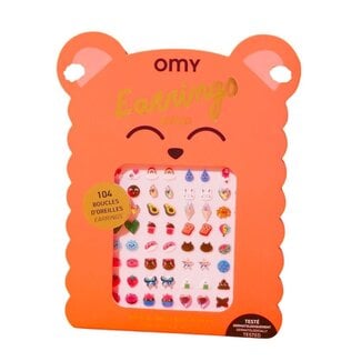 OMY EARRINGS STICKERS Kawai
