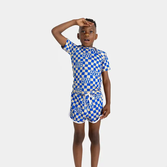 Beach & Bandits CHECKERED Summer Swim Trunks