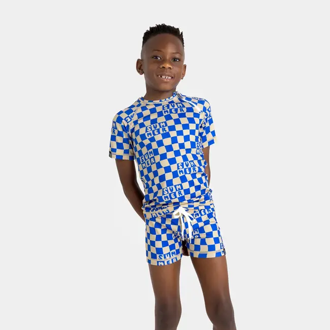 Beach & Bandits CHECKERED Summer Uv Tee