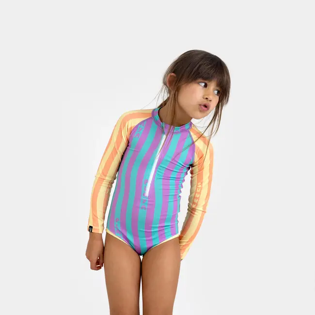 Beach & Bandits SUNNY STRIPES Uv suit