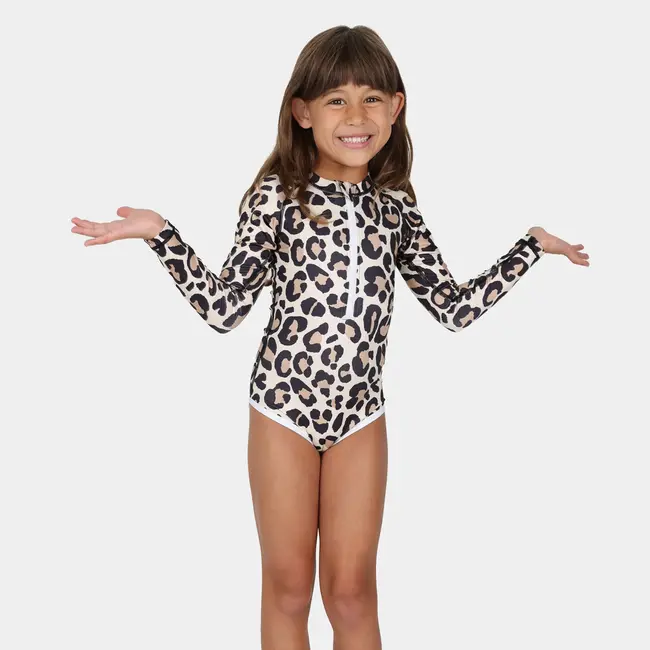 Beach & Bandits Leopard Shark ivory uv suit