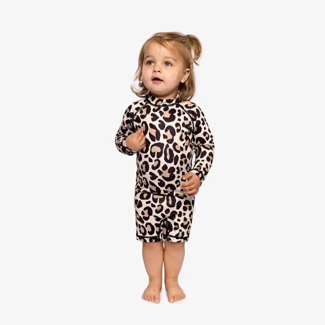 Beach & Bandits Leopard shark UV suit baby