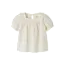 Lil' Atelier NMFHOSA SS LOOSE SHIRT LIL Coconut Milk