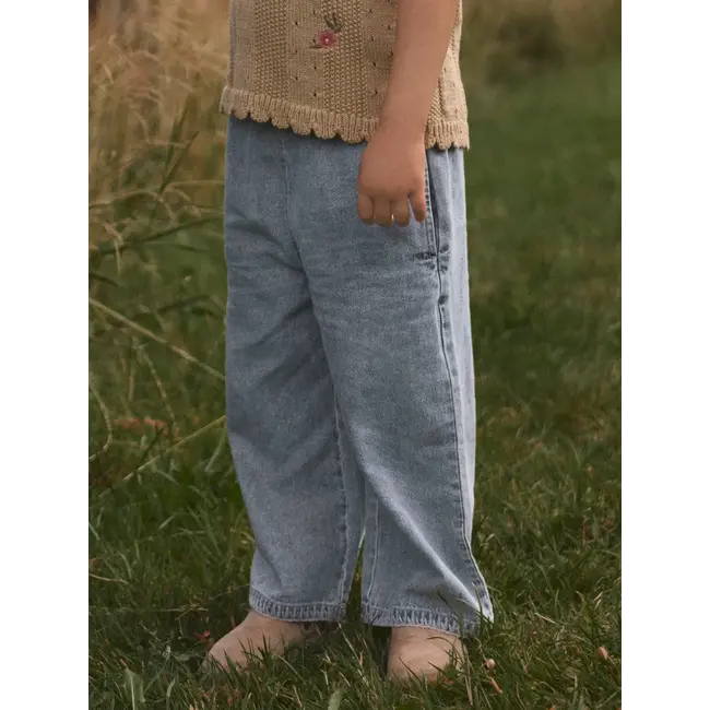 Lil' Atelier NMFFUNDA WIDE CROPPED JEANS 5552-FD LIL