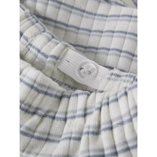 Lil' Atelier NBMHALDUR LOOSE SHORTS LIL Coconut Milk DUSTY BLUE