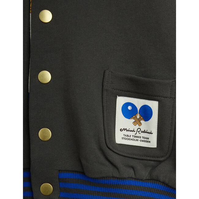 Mini Rodini Table tennis reversible baseball cardigan