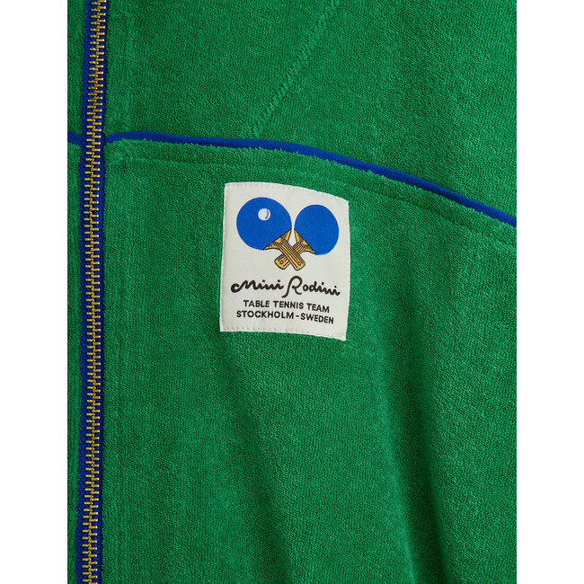 Mini Rodini Table tennis patch terry cardigan
