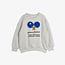 Mini Rodini Table tennis chenille sweatshirt Grey