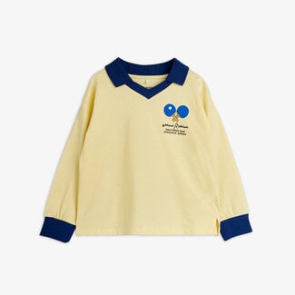 Mini Rodini Table tennis sp collar ls top