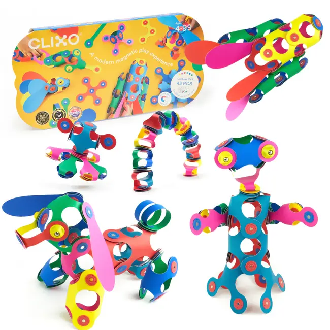 Clixo Rainbow Pack - Set van 42