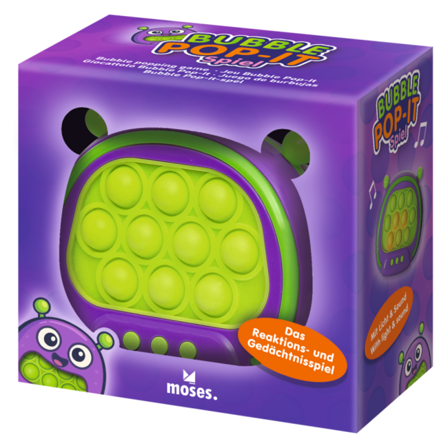 Moses Bubble pop-it spel met geluid
