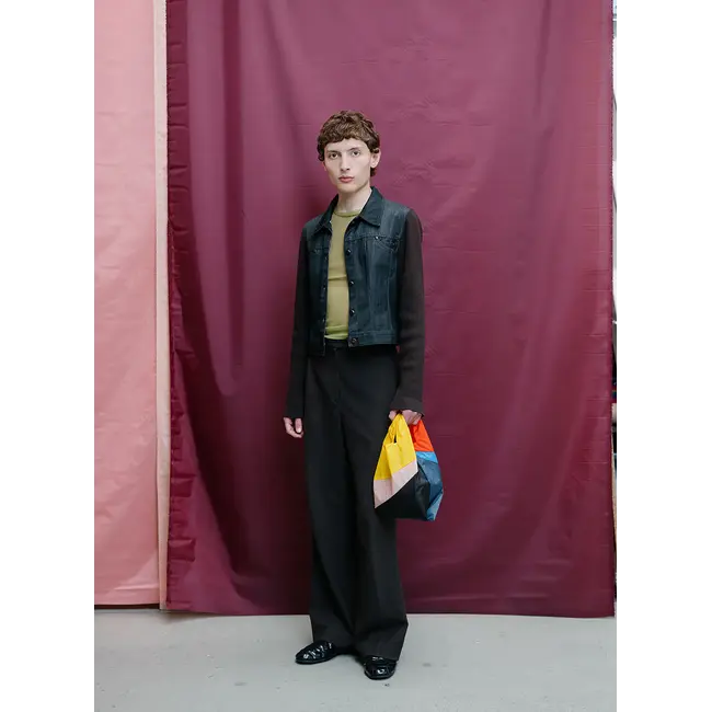 SUSAN BIJL The New Shopping Bag Multi Tone Small