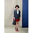 SUSAN BIJL The New Shopping Bag Mono Water Small