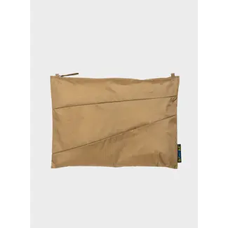 SUSAN BIJL The New Pouch Mono Camel Large