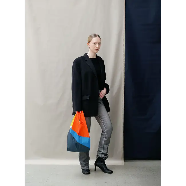 SUSAN BIJL The New Shopping  Bag Multi Tone Medium