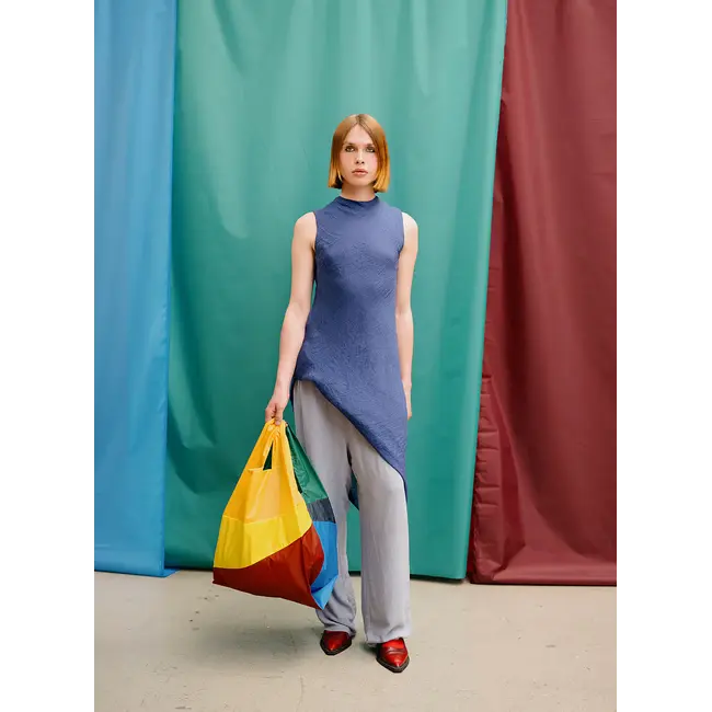 SUSAN BIJL The New Shopping Bag Multi TV Yellow Large