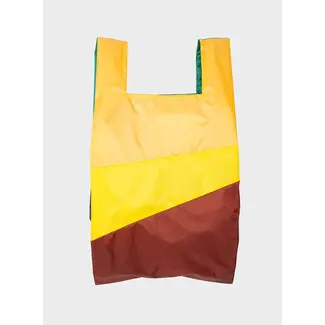 SUSAN BIJL The New Shopping Bag Multi TV Yellow Large