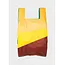 SUSAN BIJL The New Shopping Bag Multi TV Yellow Large