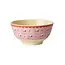 Rice Melamine Bowl with Pink Snoopy Print