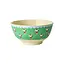 Rice Bowl with Green Snoppy Print