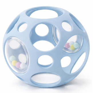 Little L Sensorische rammelaar bal blauw