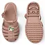 Liewood Bre Sandals with Charms Peach / Dark rose