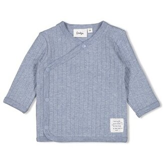 Feetje Overslagshirt rib - Blue Ocean