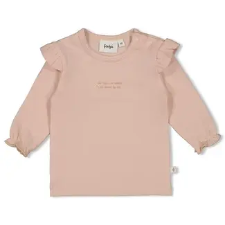 Feetje Longsleeve - Delicate Flower lichtroze