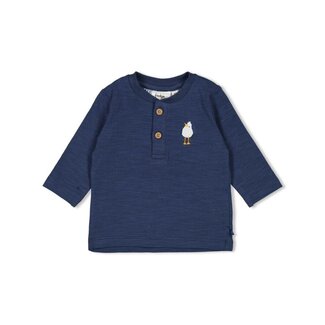 Feetje Longsleeve - Seaside Happiness indigo