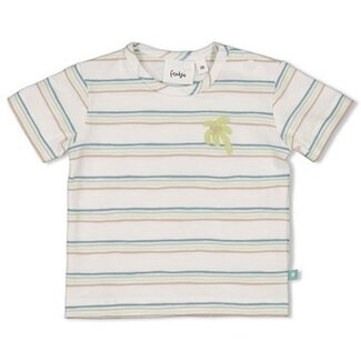 Feetje T-shirt streep - You Croc my World