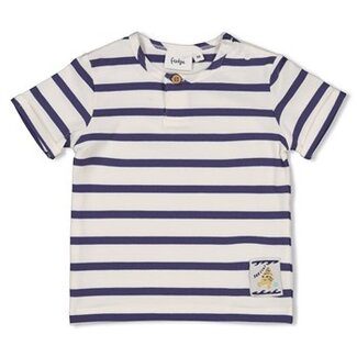 Feetje T-shirt streep - Lazy Days