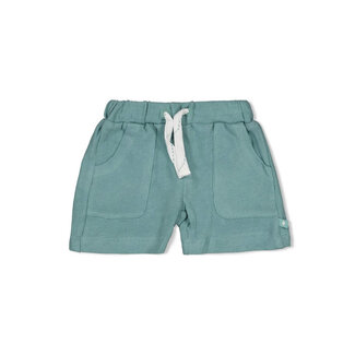 Feetje Short - You Croc my World zeegroen