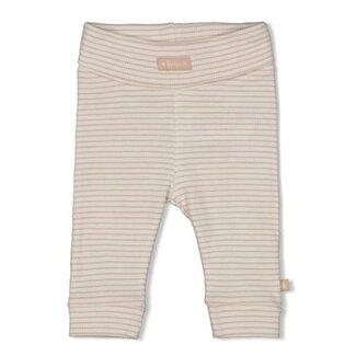 Feetje Broek rib met streep - Honey Bear