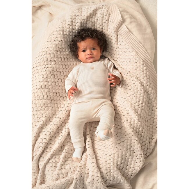 Feetje Broek rib - Honey Bear