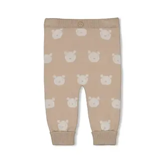 Feetje Broek gebreid AO - The Knits zand