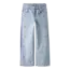 Name it NKFROSE WIDE EMB JEANS 2010-FR NOOS Light Blue Denim FLOWER EMBROIDERY