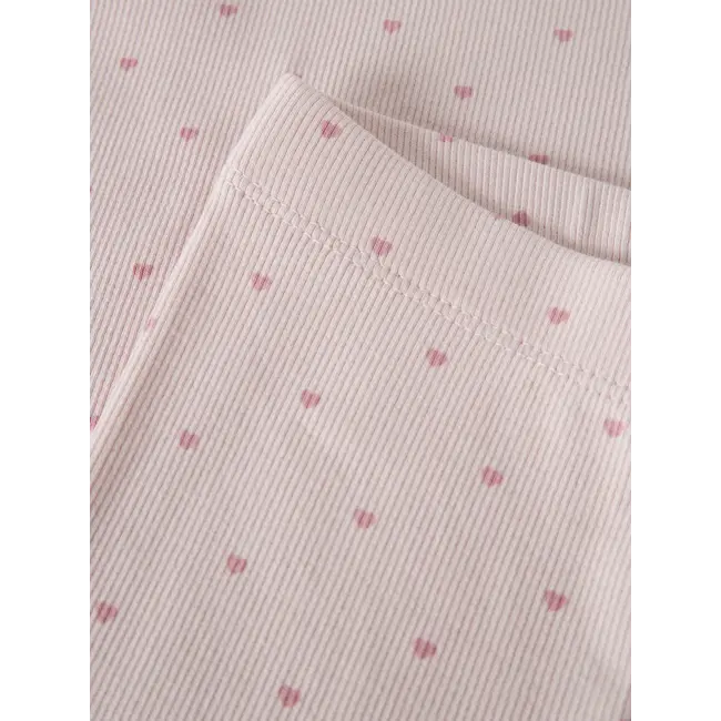 Lil' Atelier NMFGAGO SLIM LEGGING LIL NOOS Hushed Violet HEART