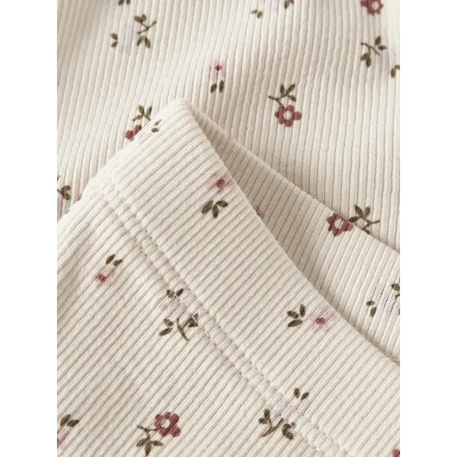 Lil' Atelier NMFGAGO SLIM LEGGING LIL NOOS Turtledove FLORAL