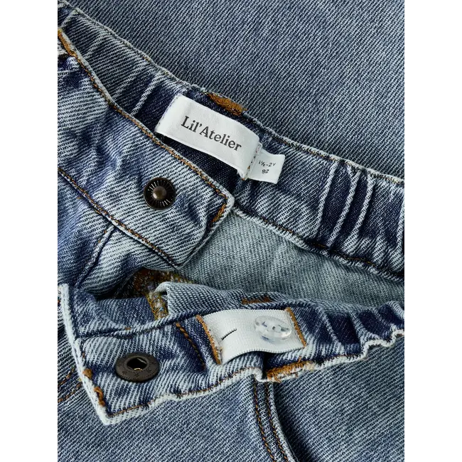 Lil' Atelier NMFKAROLE SIM CARROT JEANS 2433-CJ LIL Medium Blue Denim