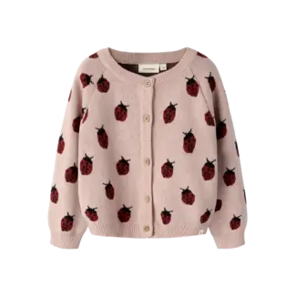 Lil' Atelier NMFLULIO KNIT CARD LIL NOOS Misty Rose