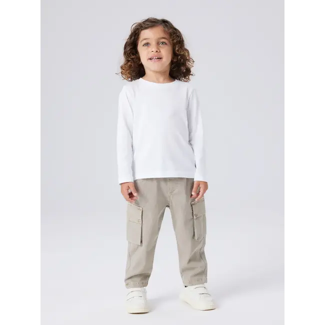 Name it NMMBEN TAP CARGO TWI PANT 8950-PO NOOS Chinchilla aw26