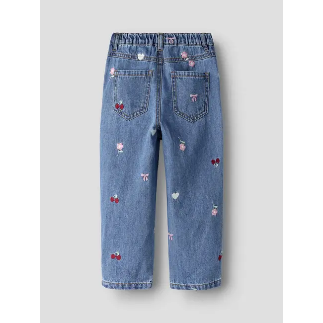 Name it NMFBELLA BARREL EMB JEANS 4870-OV L