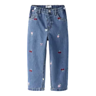 Name it NMFBELLA BARREL EMB JEANS 4870-OV L