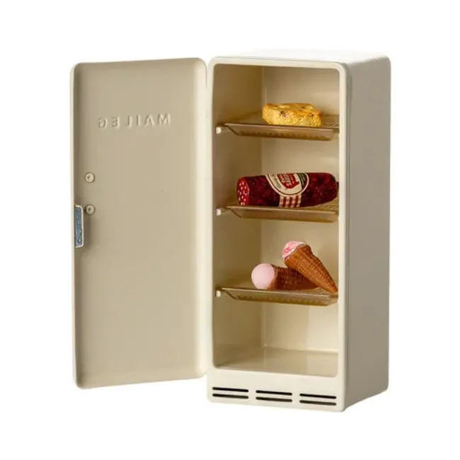 Maileg Fridge, Mouse - Off white