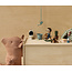 Maileg Cowboy mouse on rocking horse, Little  brother